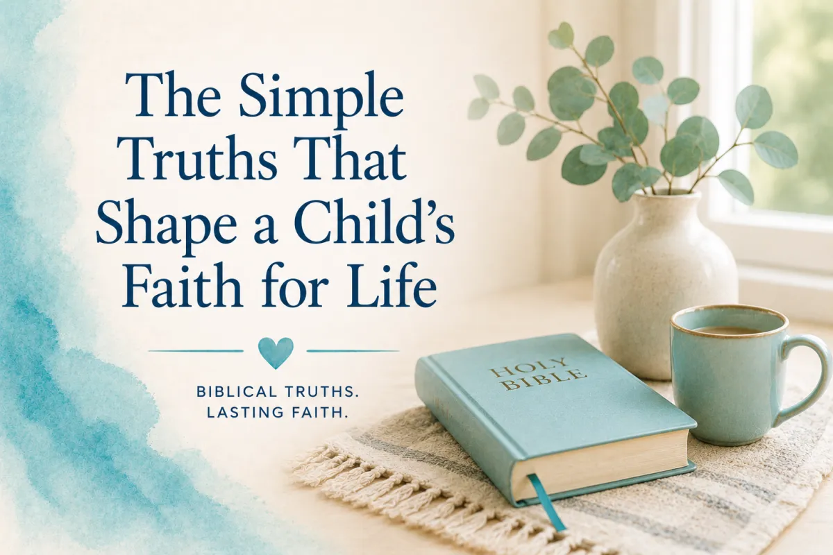 The Simple Truths That Shape a Child's Faith for Life