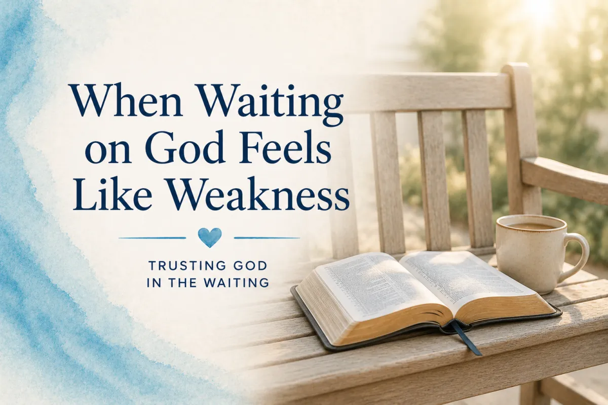 When Waiting on God Feels Like Weakness