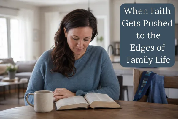 When Faith Gets Pushed to the Edges of Family Life