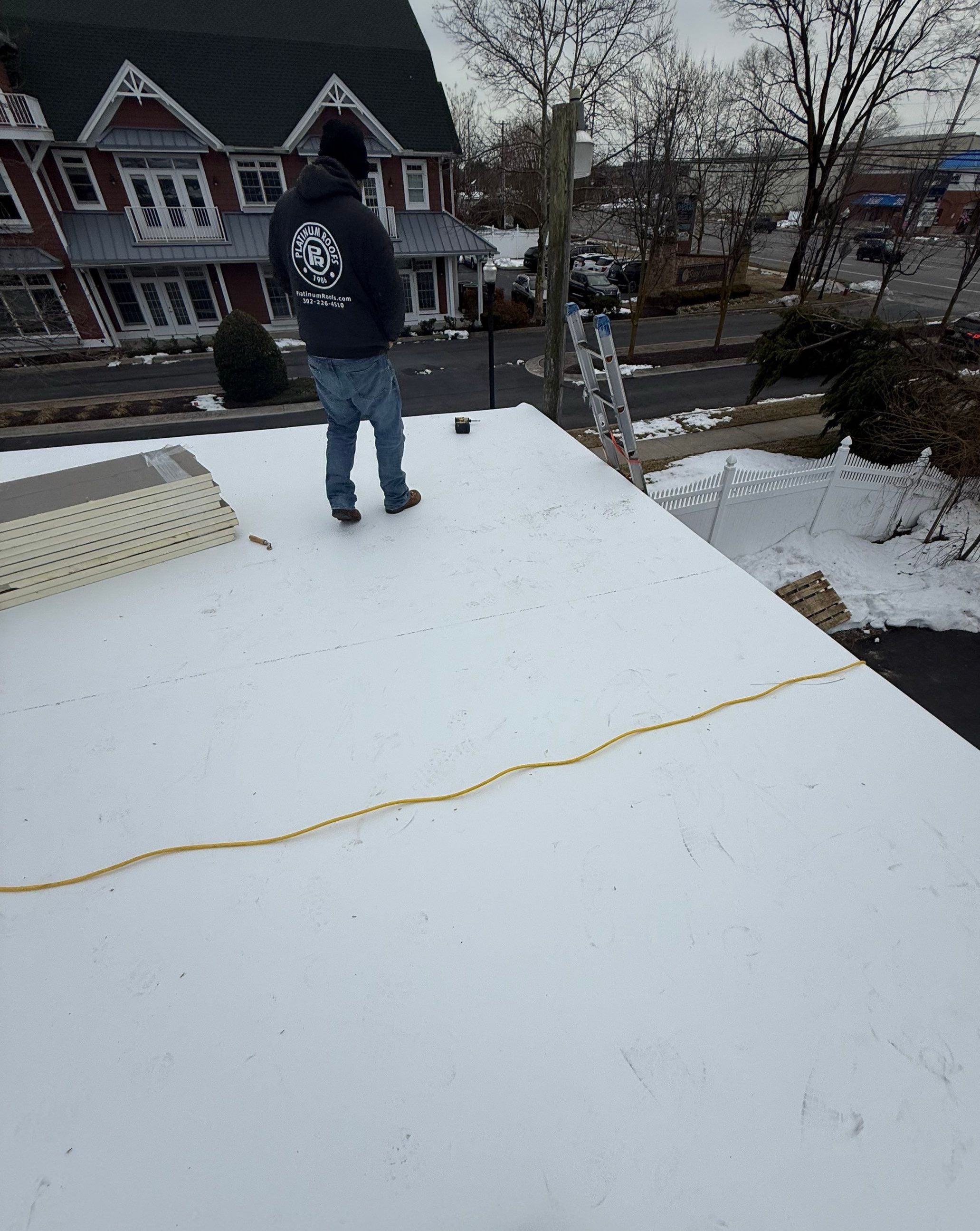 Commercial Roof Coating by Platinum Roofs in Lewes, DE