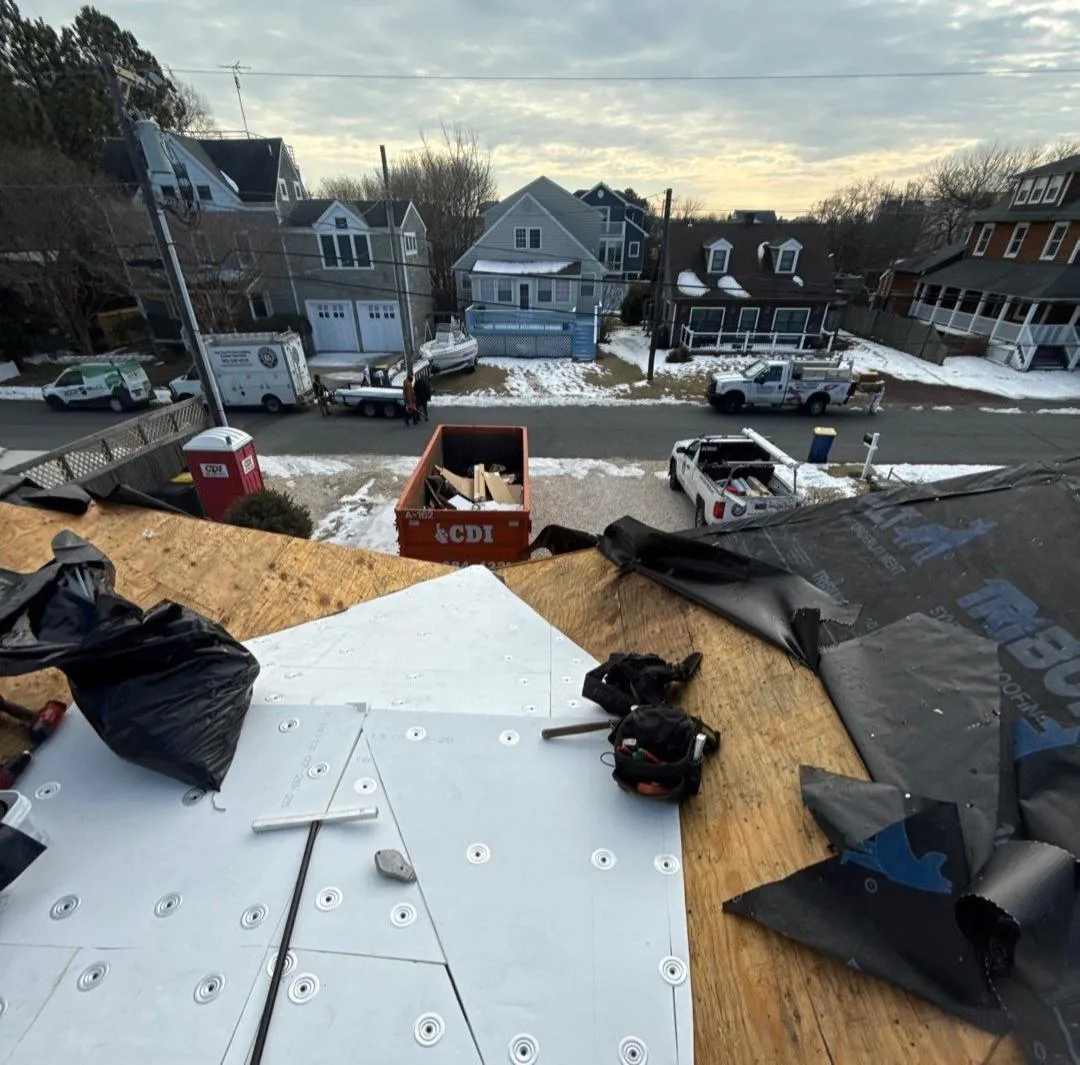 Commercial roof installation in Lewes DE by Platinum Roofs