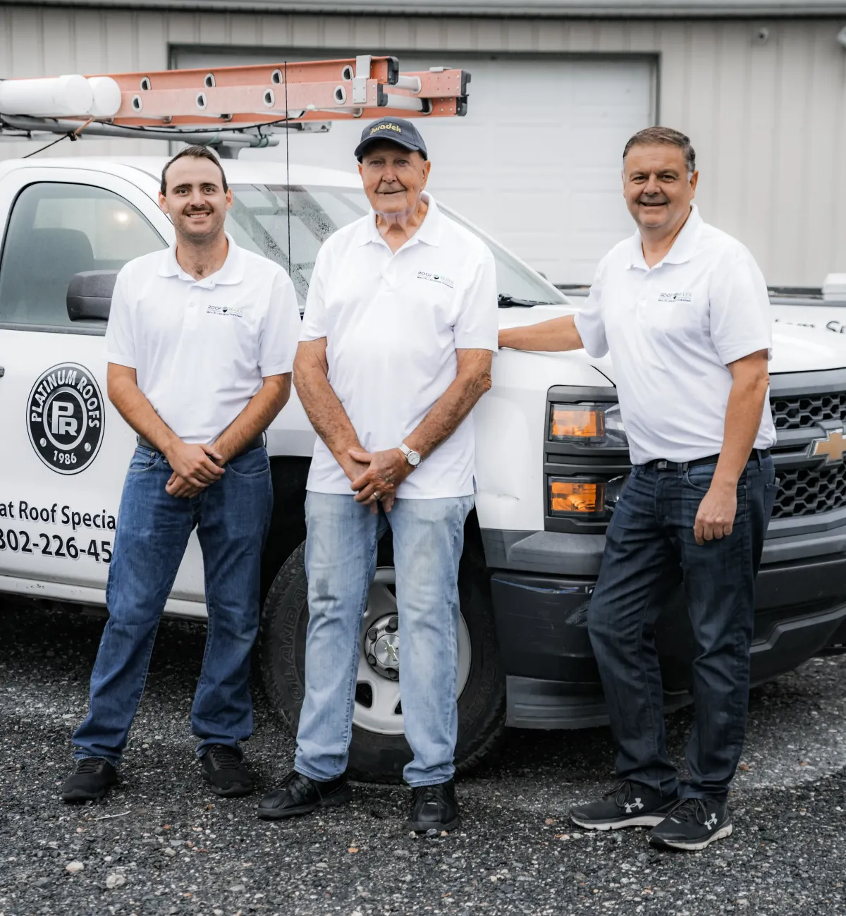 Platinum Roofs roofing team