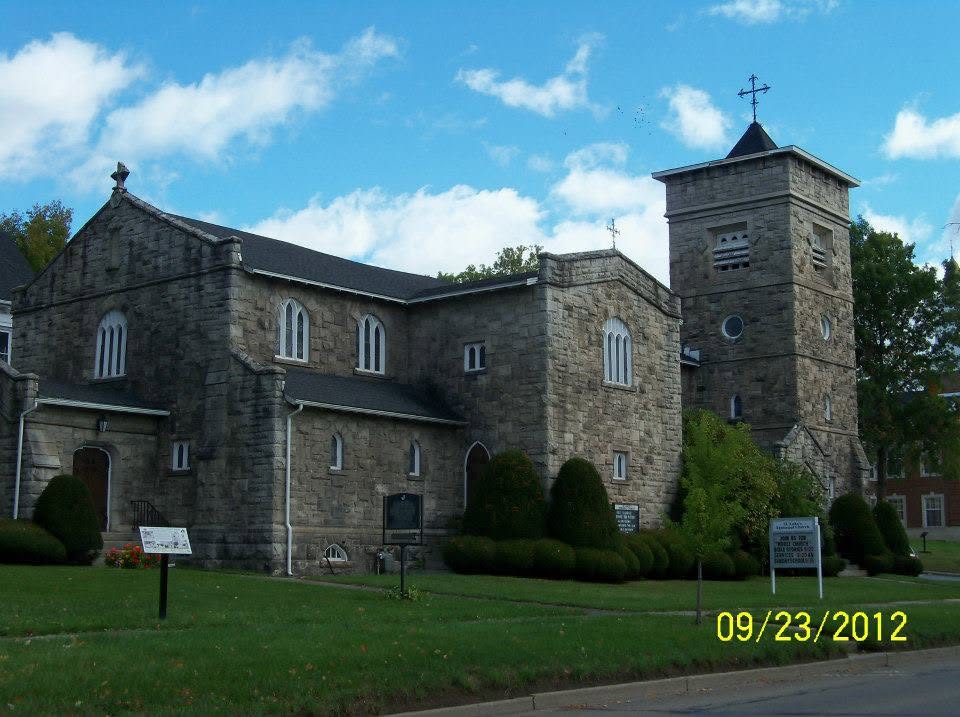 Exterior of St. Luke's Episcopal Church in Smethport, Pennsylvania