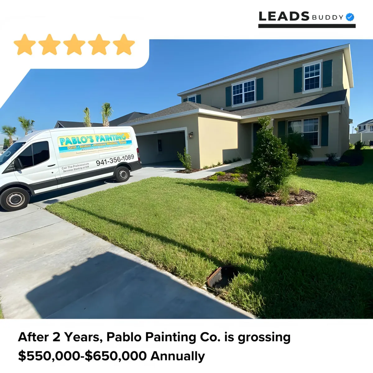 pablos painting with leads buddy marketing residential painters in sarasota