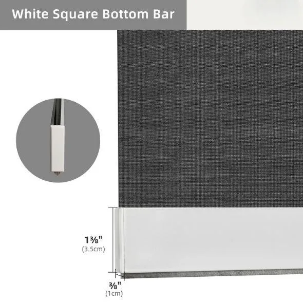 BOTTOM BAR - White Square