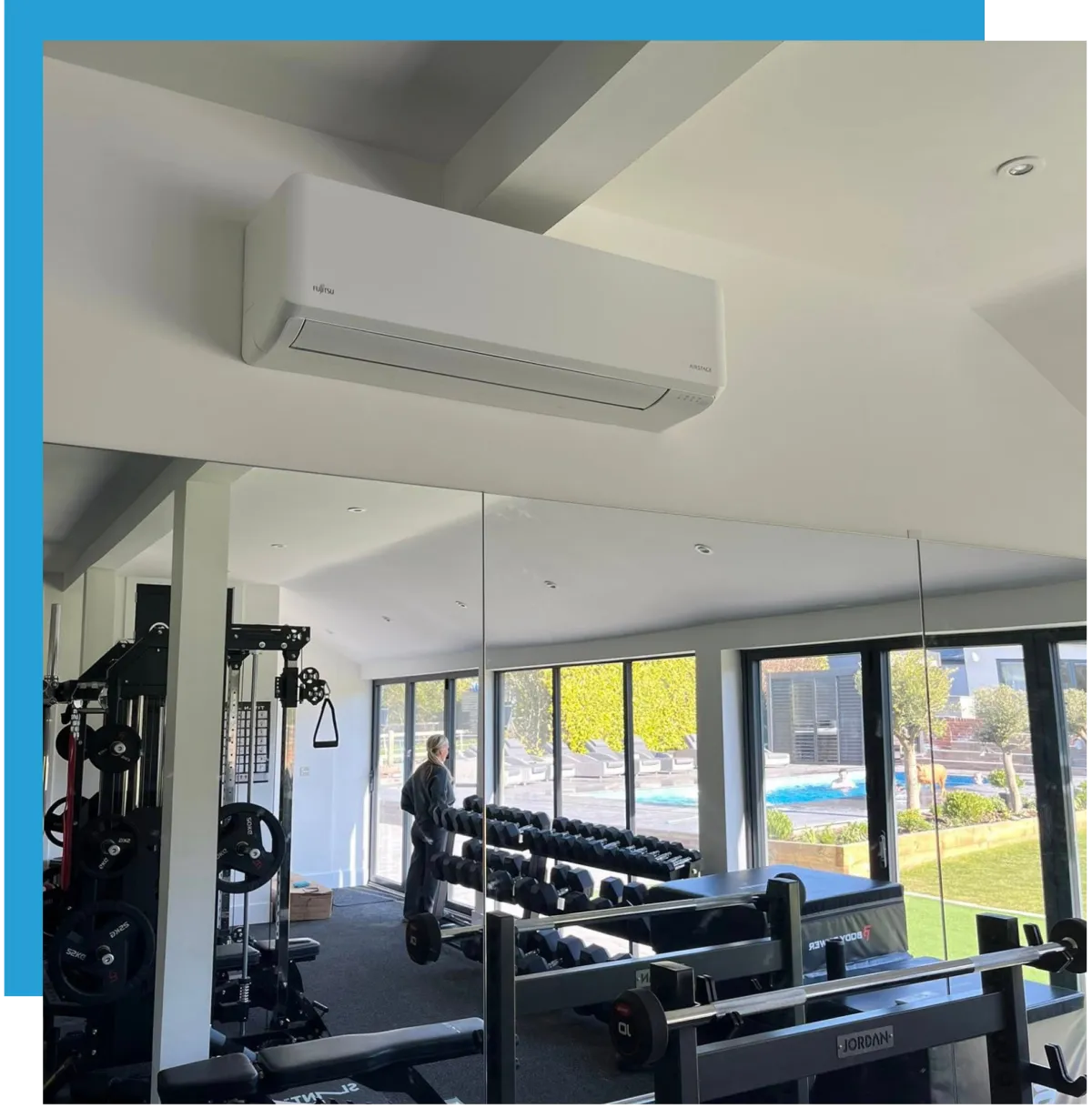 Wall mounted air conditioning