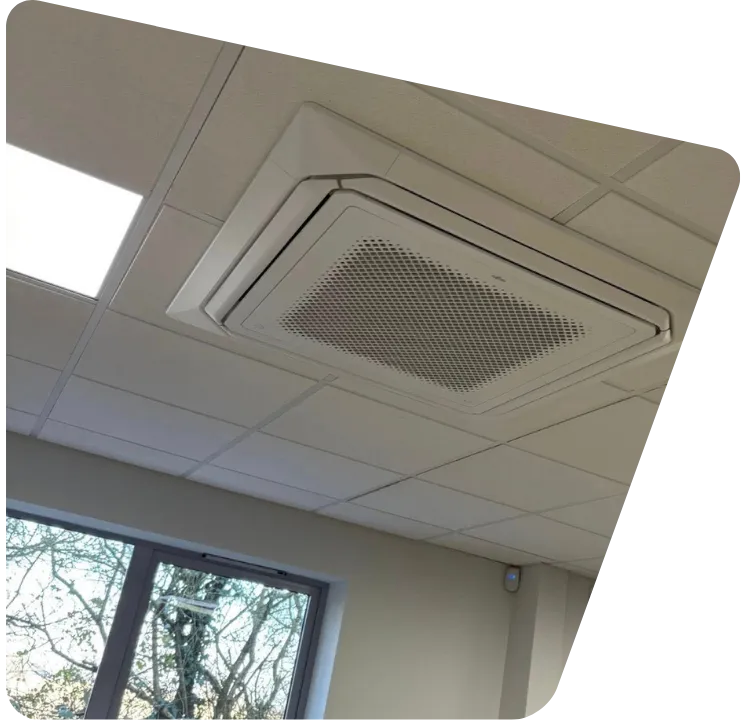 Ceiling mounted air conditioning in Essex