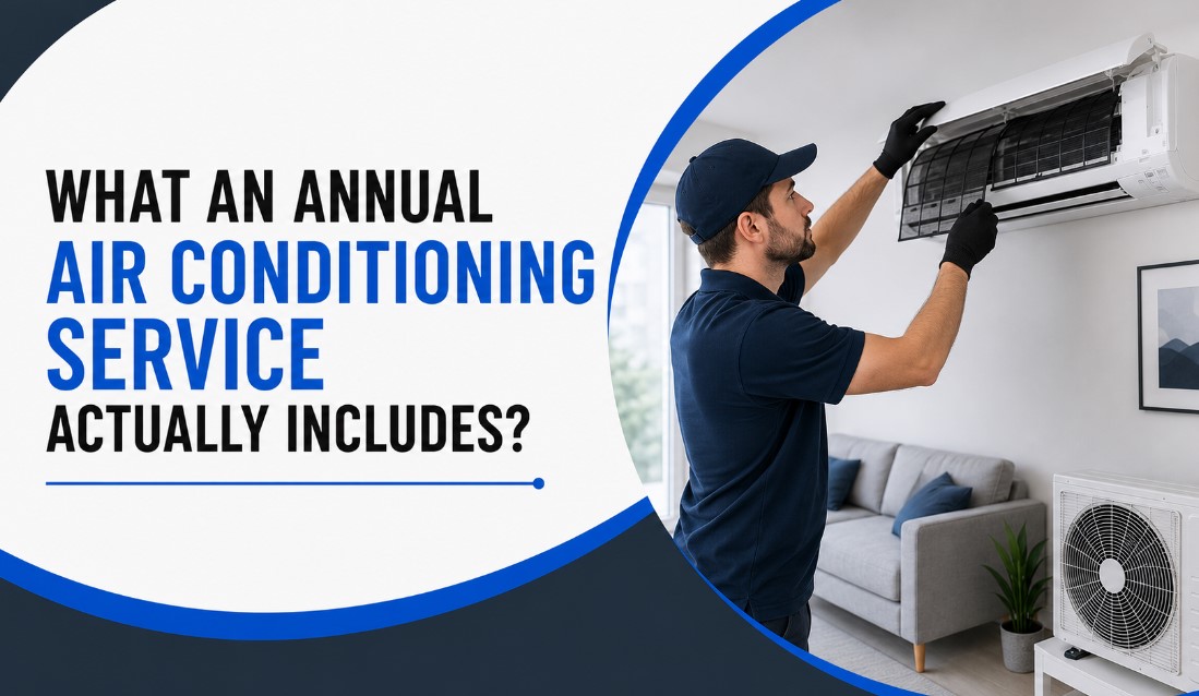 why annual air conditioning service is must