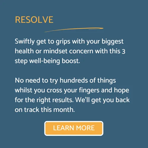 Get your health or mindset concern under control this month. The Stress Coach