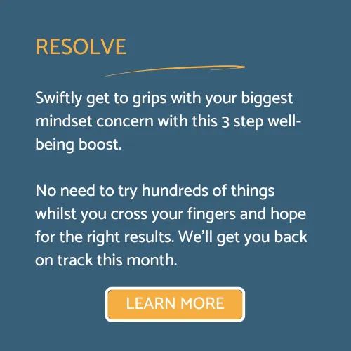 3 Steps to Resolve your Mindset concern with The Stress Coach