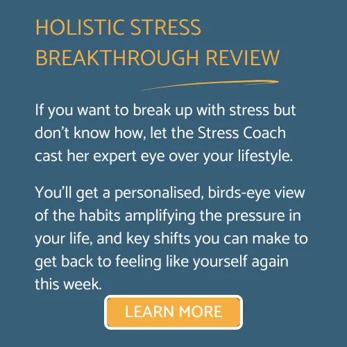 3 Steps to Resolve your health or Mindset concern with The Stress Coach