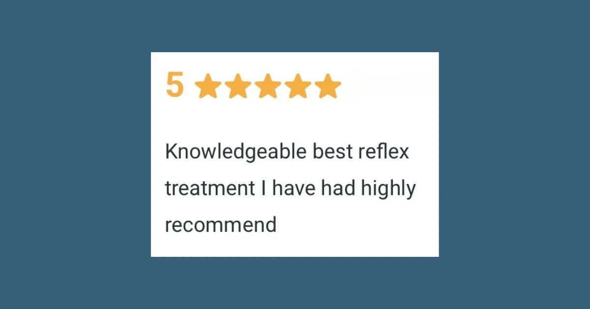 Review for Carrie Druce Reflexology Hitchin 
