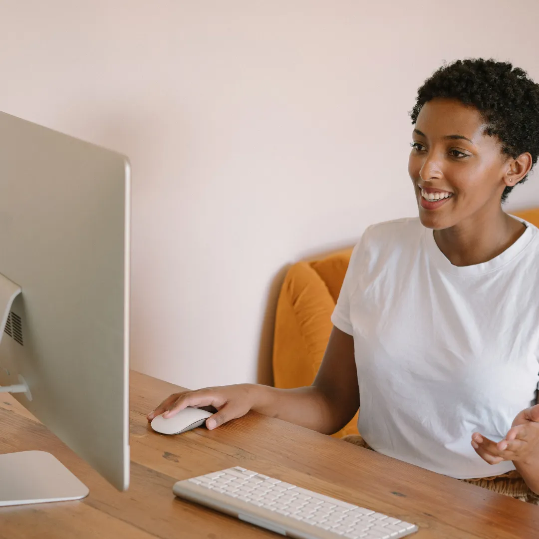 attend your zoom online coaching session with Carrie druce