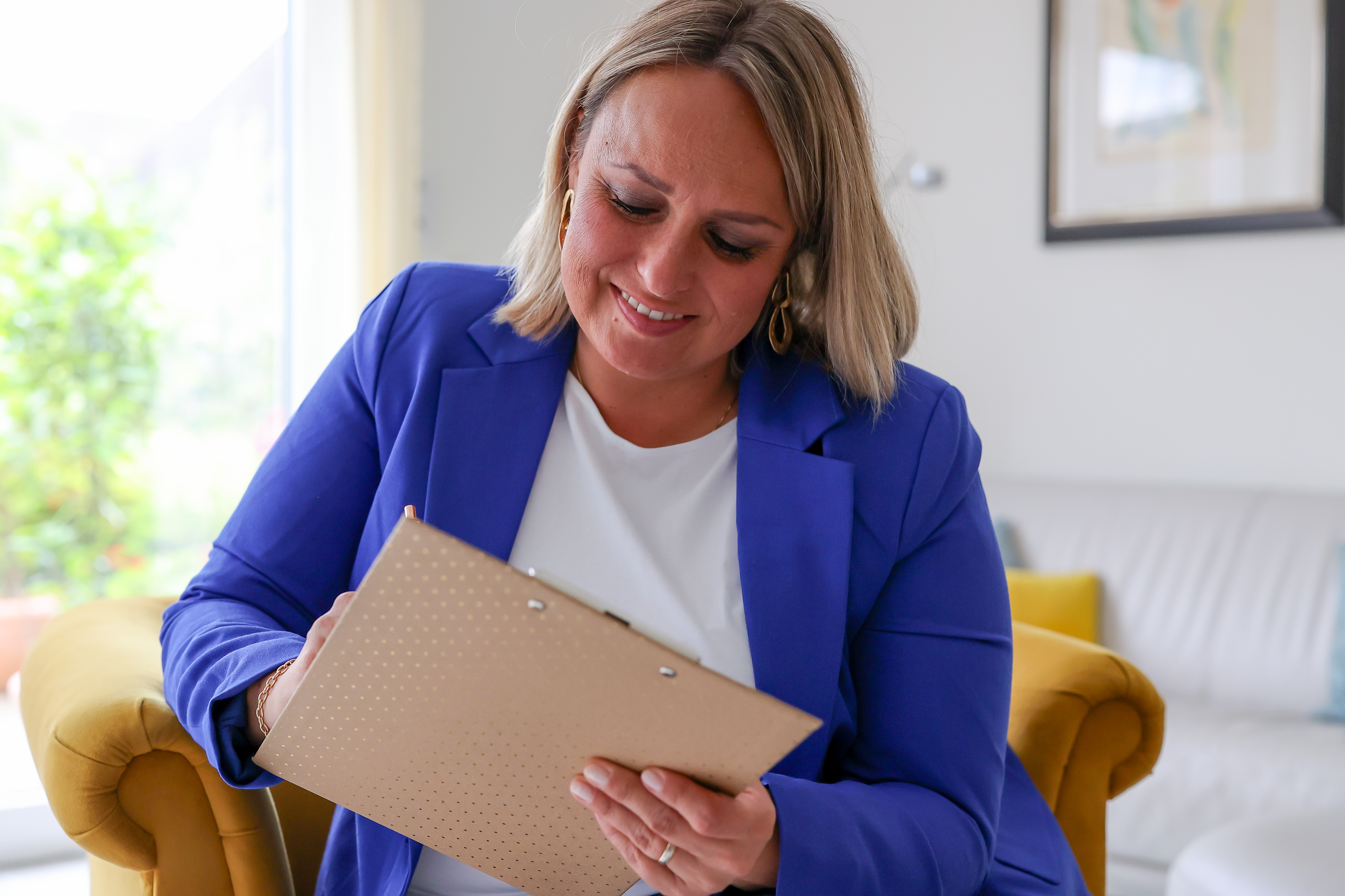 Jenny Nöppert bei der Arbeit