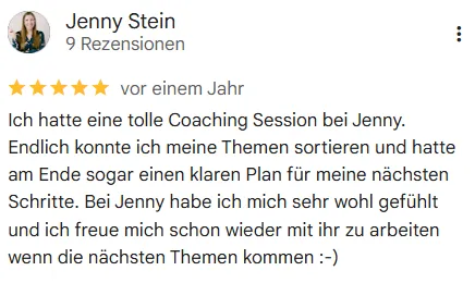 Jennys zufriedene Kunden