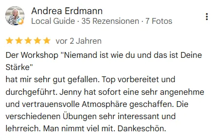 Jennys zufriedene Kunden