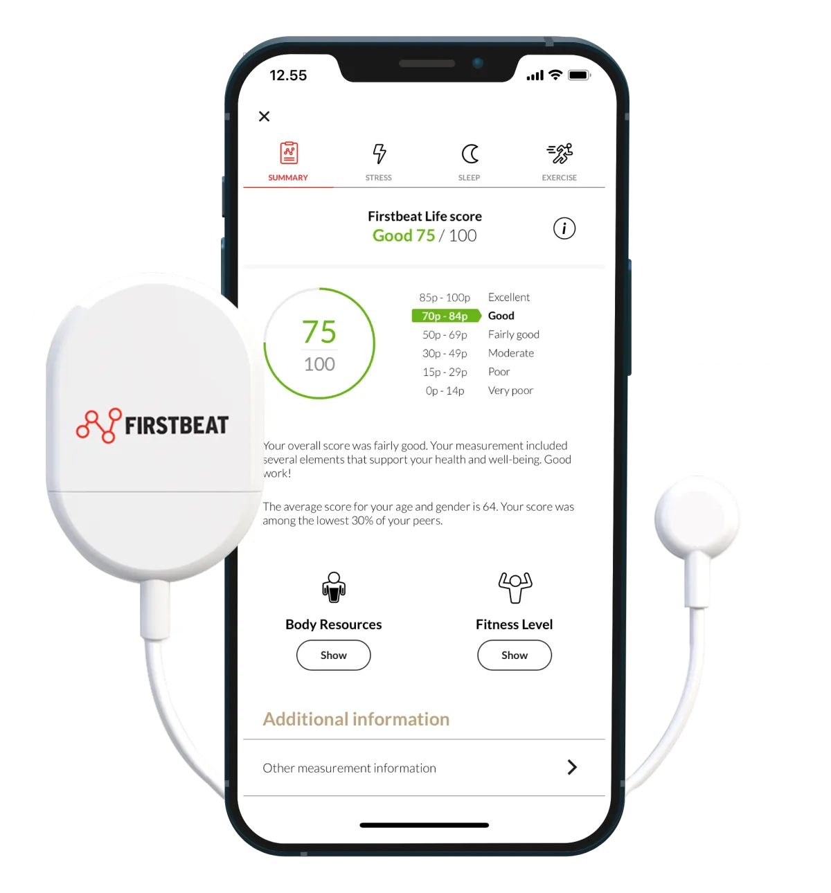 Firstbeat Bodyguard und App