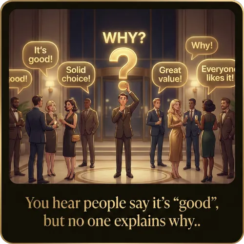 You hear people say it’s “good” — but no one explains why