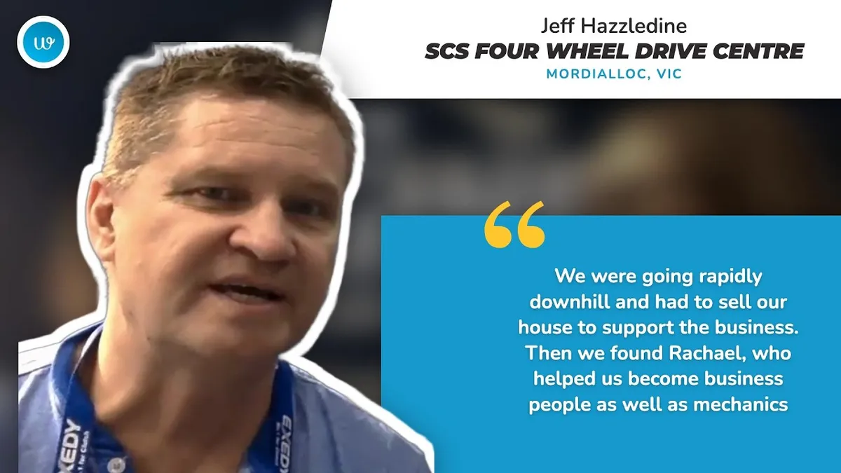I'm a Mechanic, Not a Businessman. How Jeff Stopped the Slide