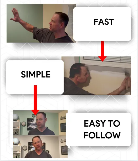 Easy simple easy to follow video tutorials