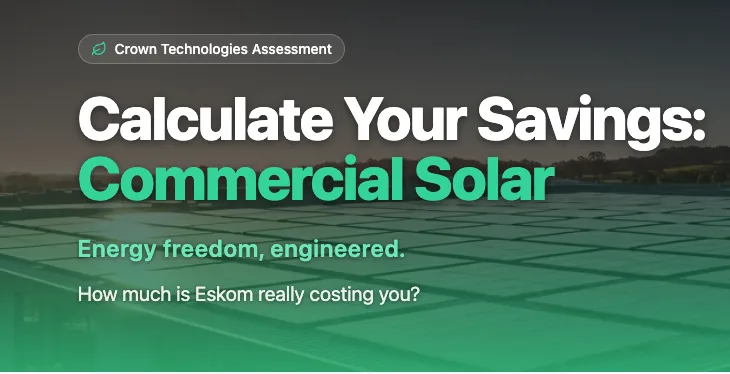 Crown Technologies commercial solar panels