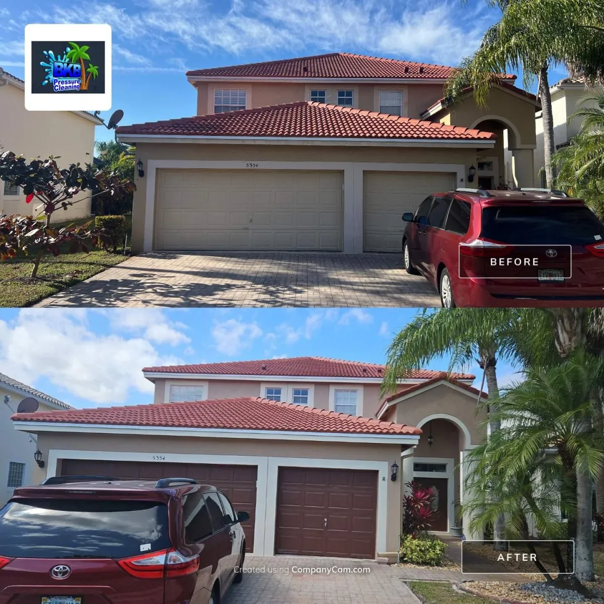 Roof Wash and Painting of house