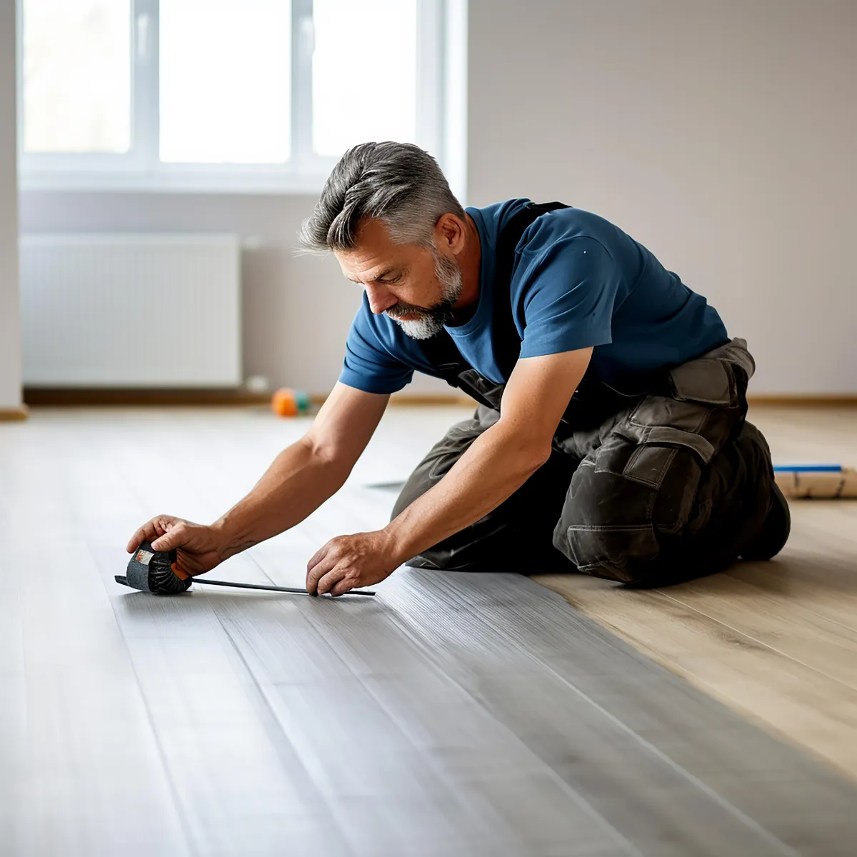 Pose de parquet