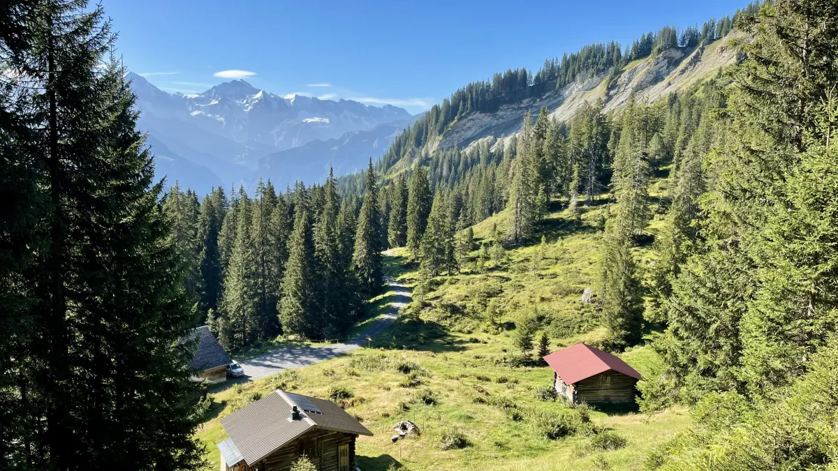 Europe, Mountains, and a Very Old House