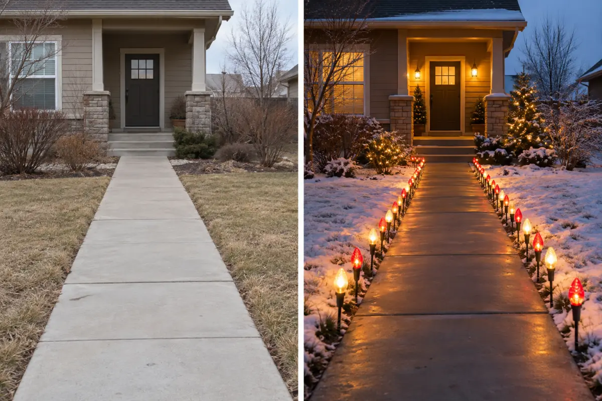 Idaho Falls Traditional Christmas Light Installation