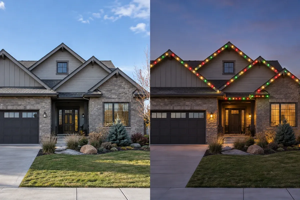 Pocatello Permanent Christmas Lighting
