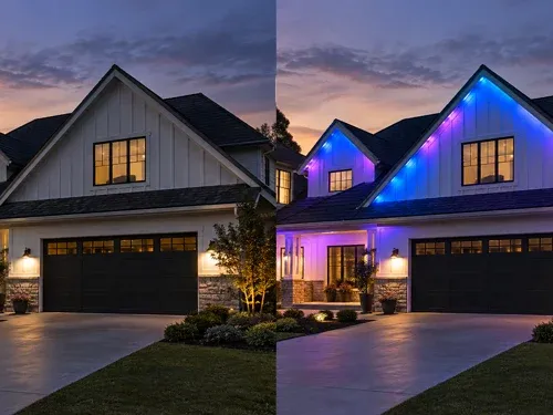 App Controlled Color Changing Lights in Rigby