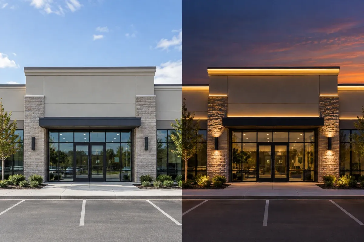 Pocatello Commercial Permanent Lighting