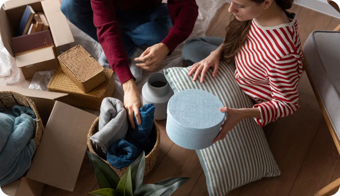 Partial staging example