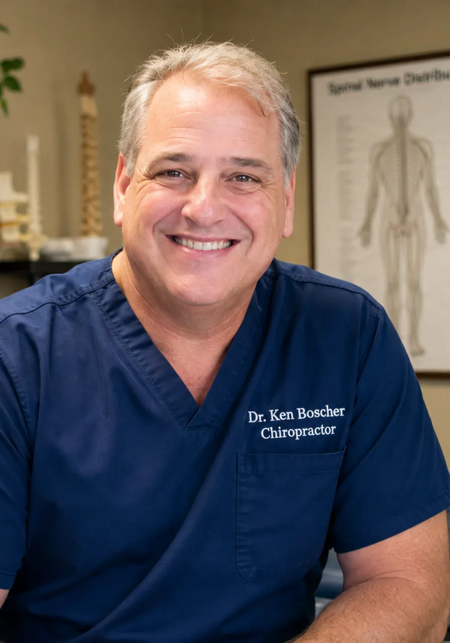 Dr. Ken Boscher in his Conyers clinic
