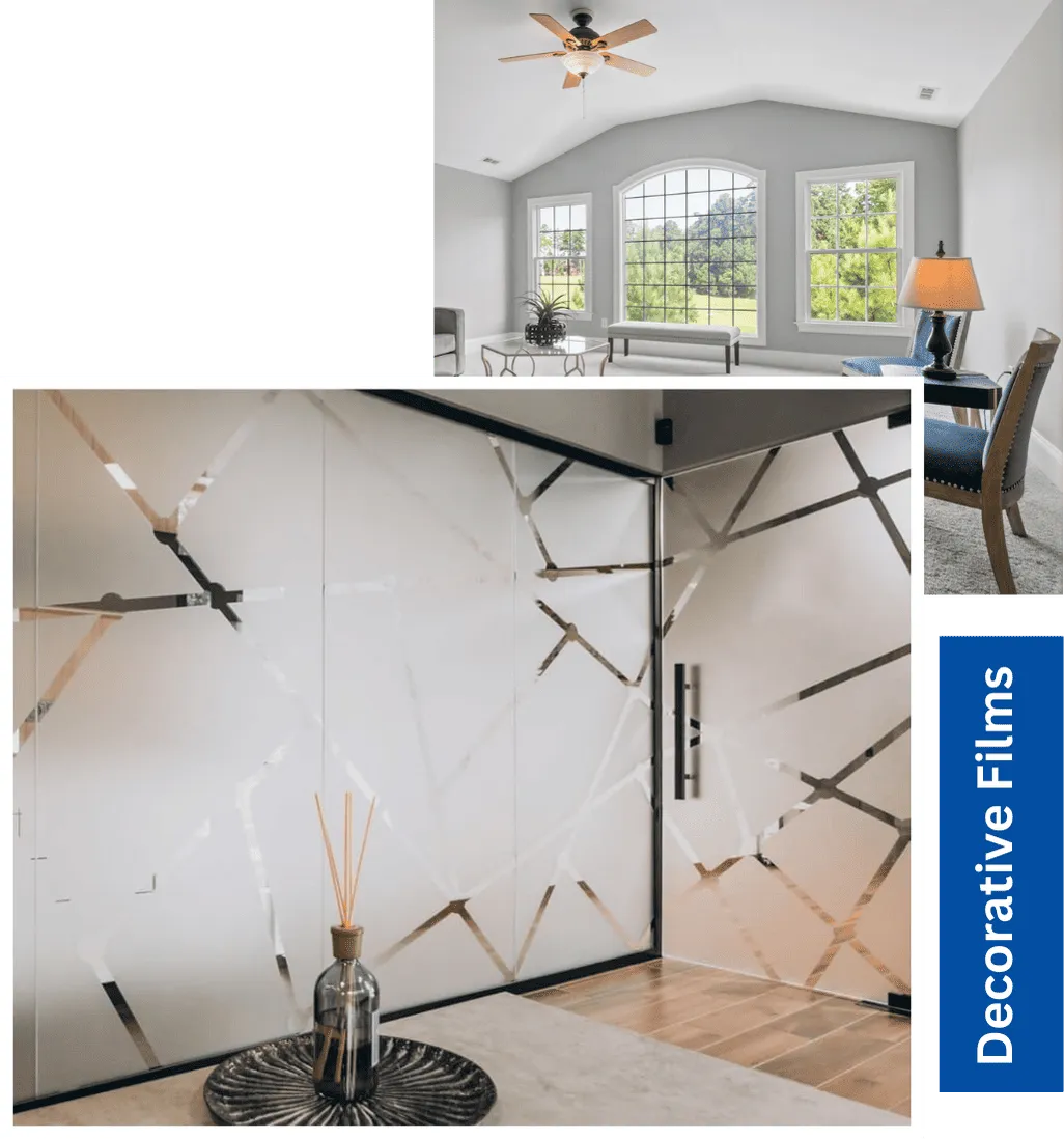 Decorative window tinting