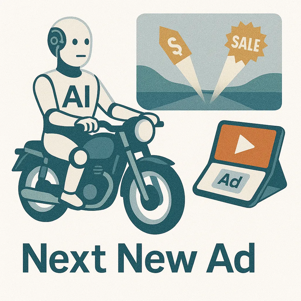 futuristic online ad examples