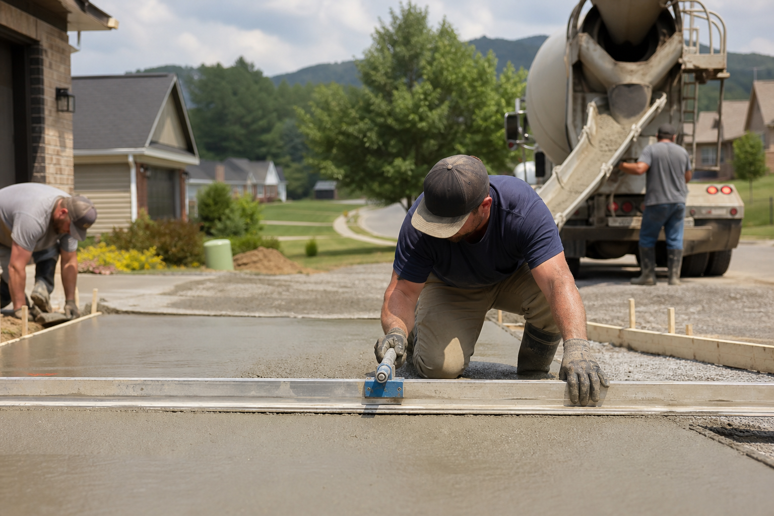 Buncombe County, NC Concrete Sidewalks