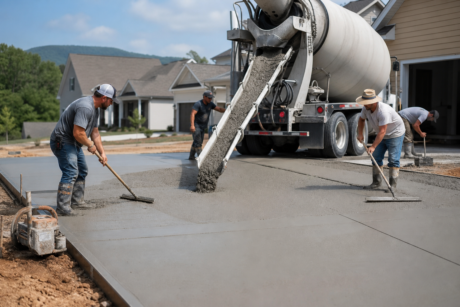 McDowell County, NC Concrete Sidewalks