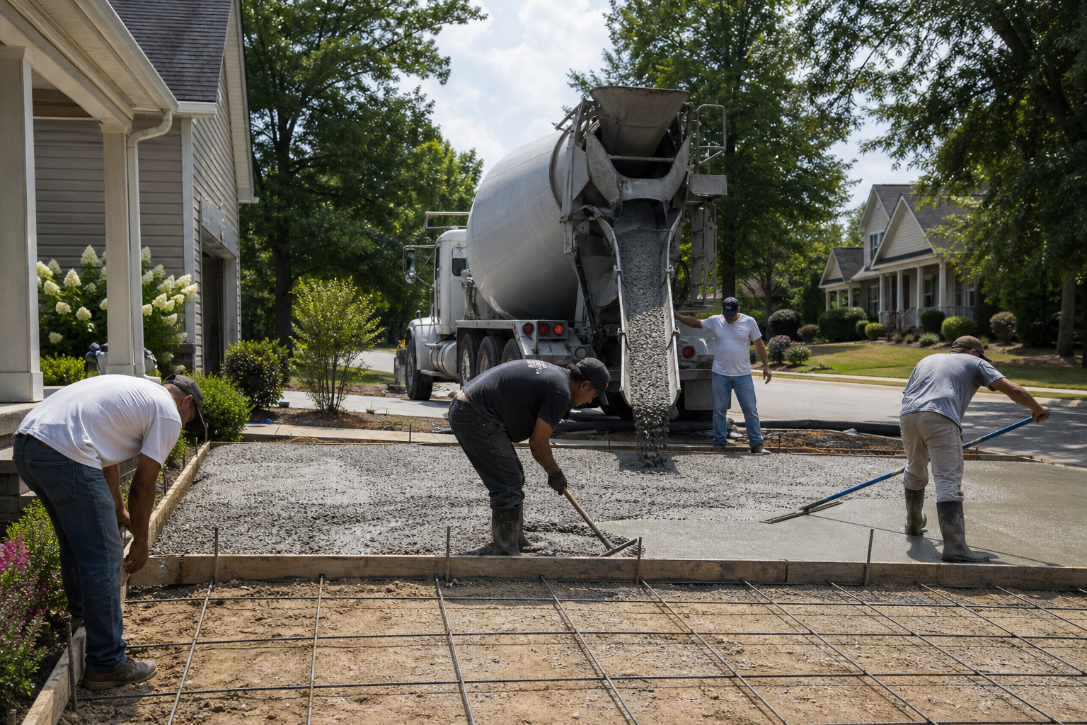 Spartanburg County, SC Concrete Sidewalks