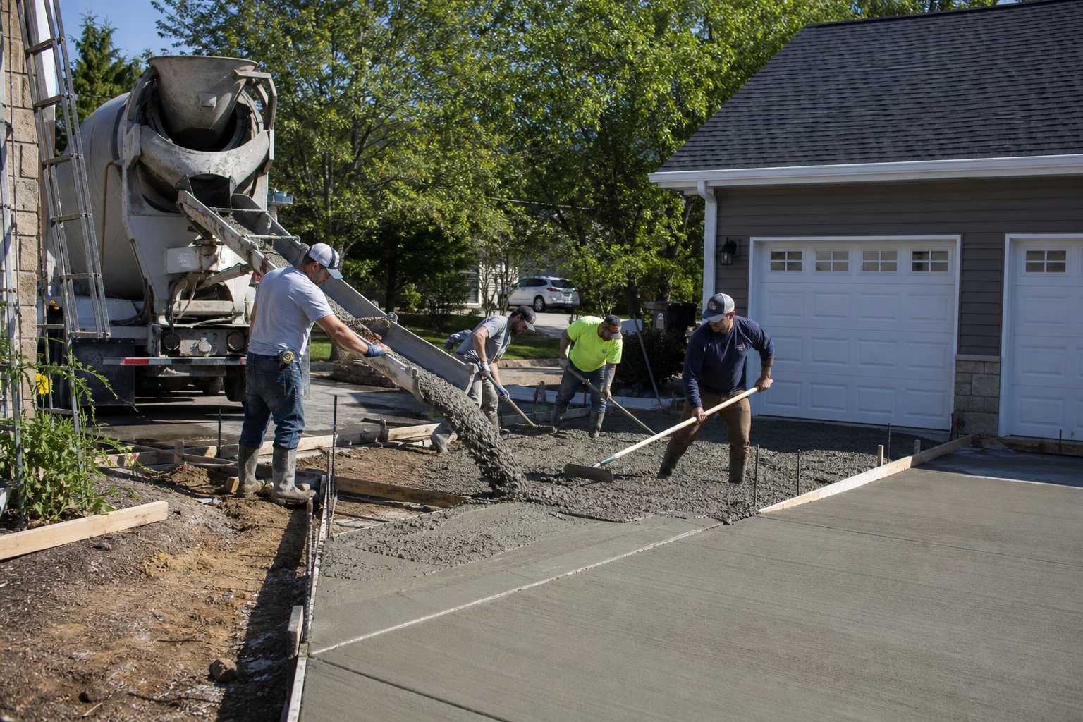 Landrum, SC Concrete Sidewalks