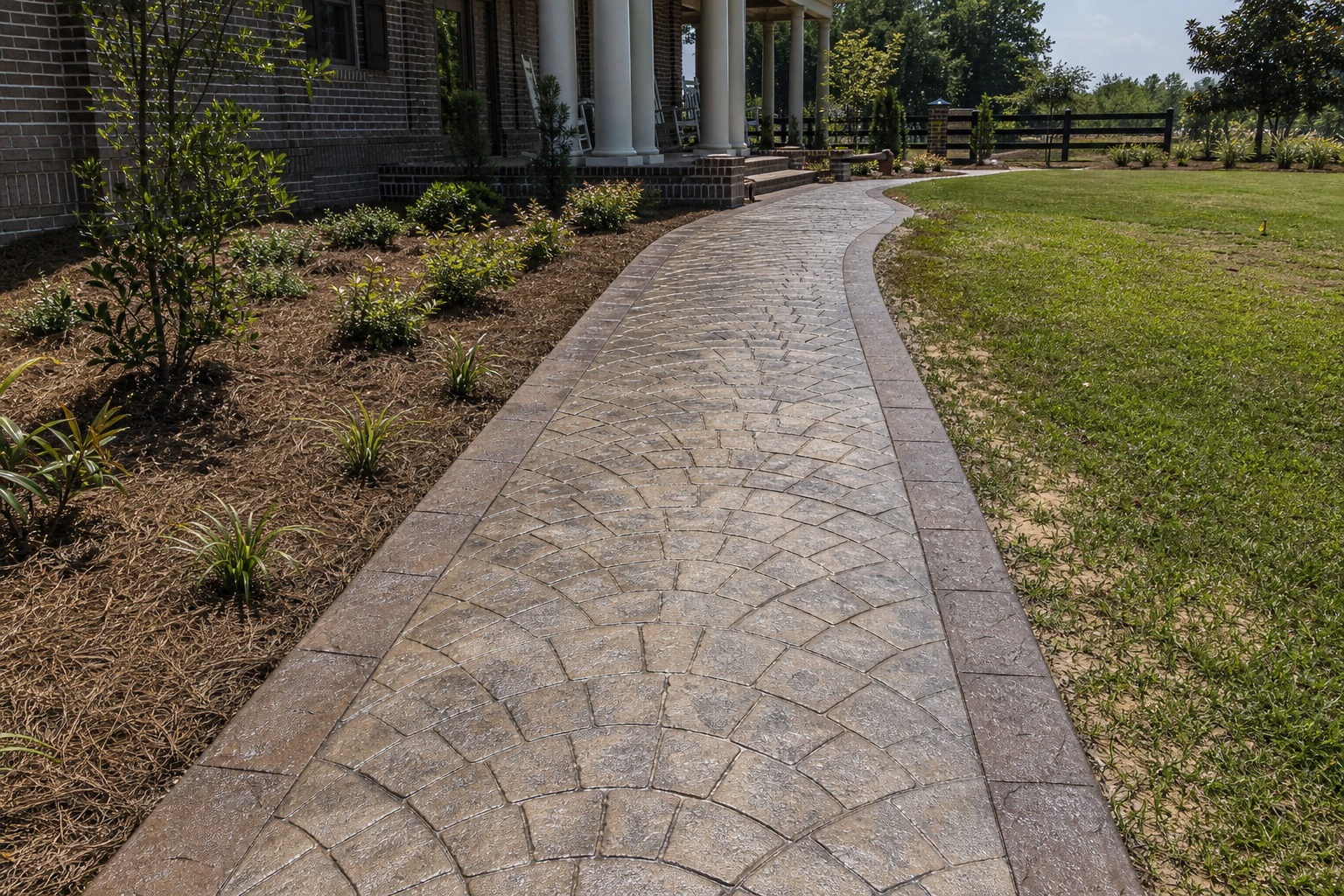 Lake Lure, NC Stamped & Decorative Concrete