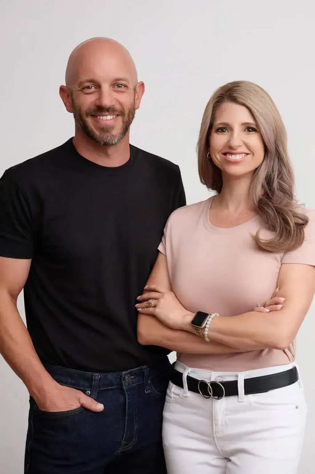 Calming beach scene at golden hour with soft waves and bright distant horizon