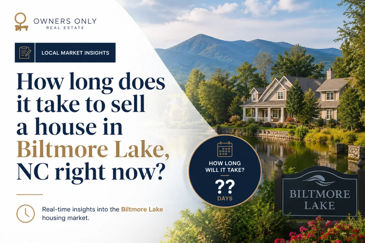 Selling Your Home in Biltmore Lake, NC: Timeline