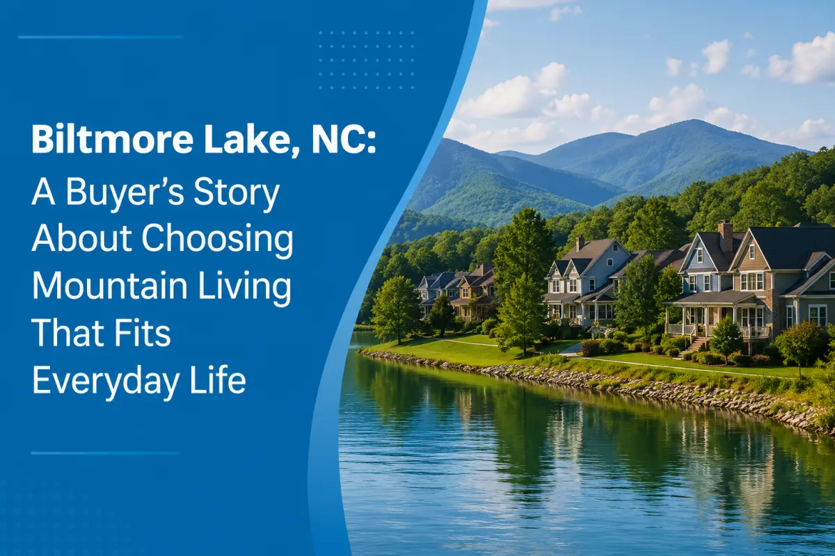 Biltmore Lake NC mountain living homes for sale