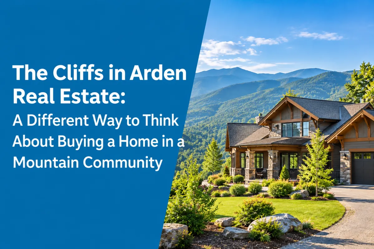 The Cliffs in Arden NC real estate and mountain community homes