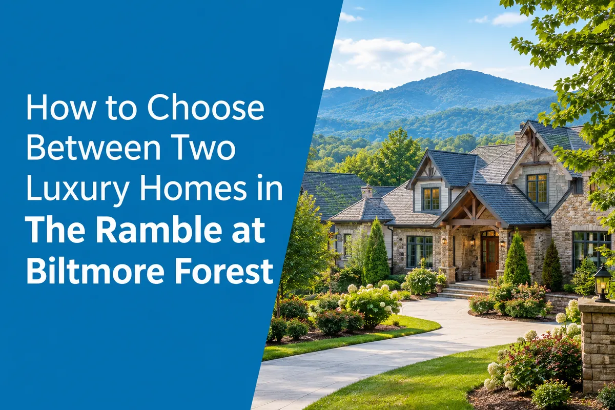 Luxury homes in The Ramble at Biltmore Forest for buyers comparing properties with a local Realtor