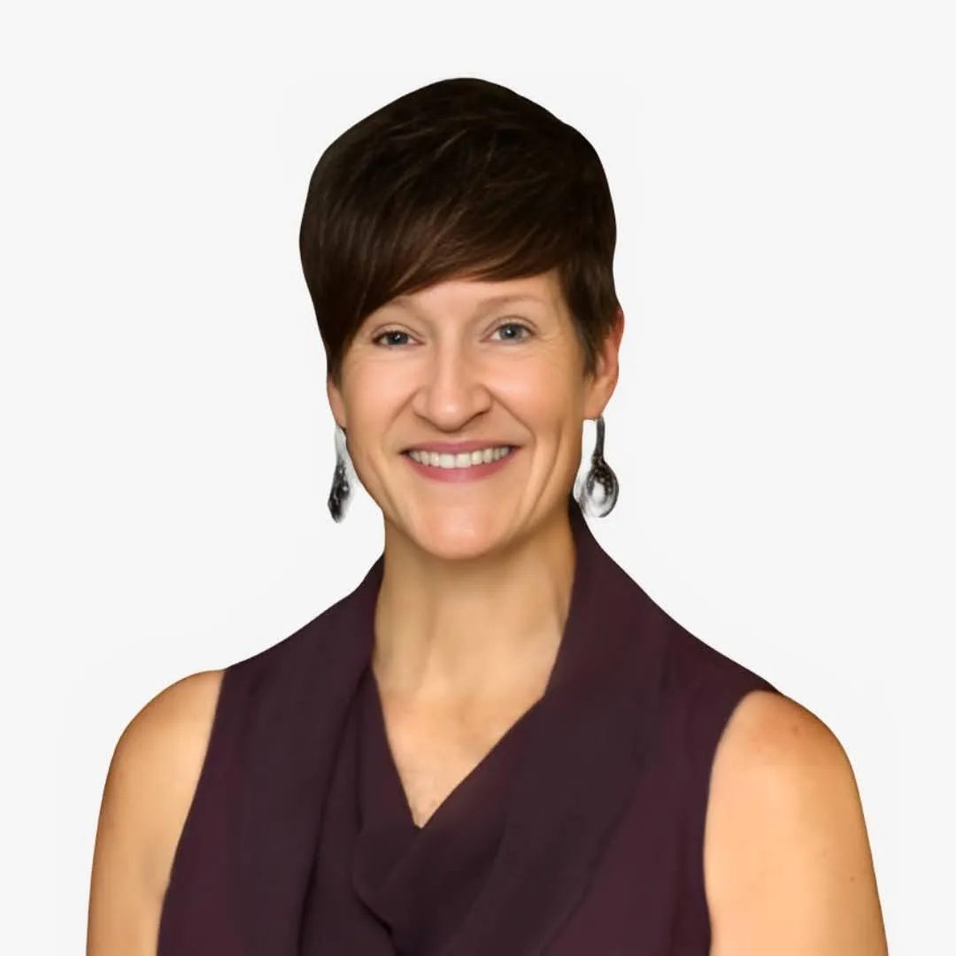 Michelle Runge AI consultant - professional headshot with warm, approachable expression