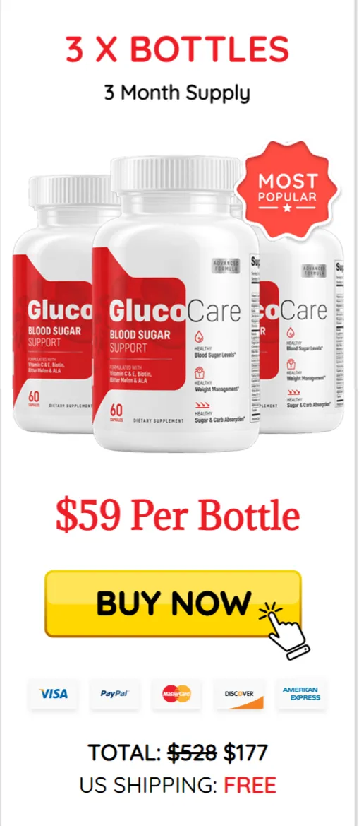 Glucocare 3 bottle price