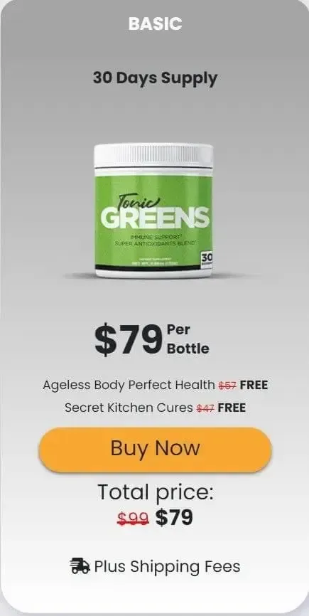 tonic greens buy 1 bottle