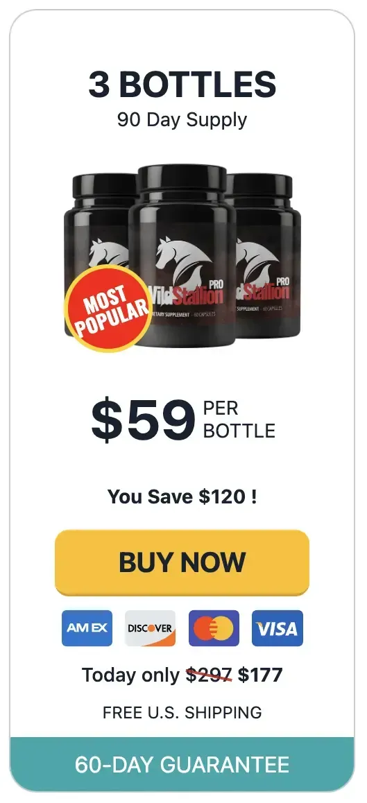 wild stallion pro buy 3 bottle